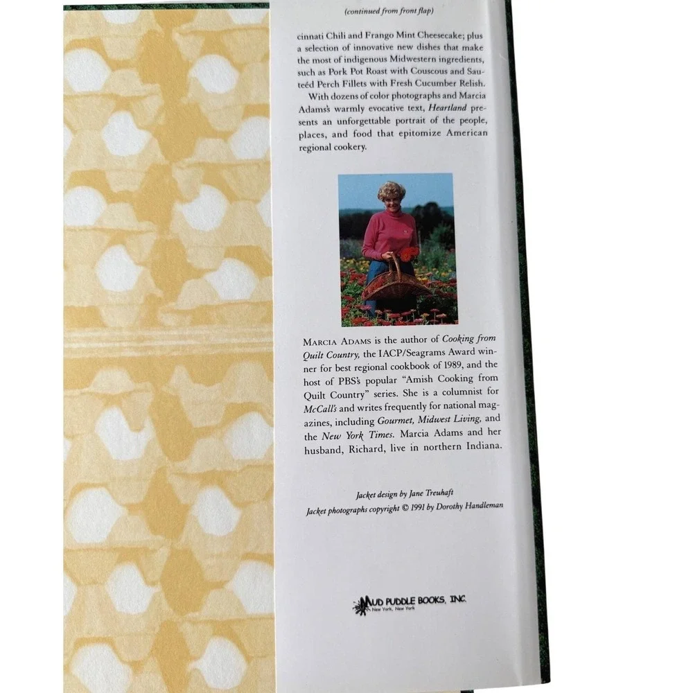 Heartland Midwest Kitchens Cookbook Marcia Adams Farmhouse Americana Recipes‎